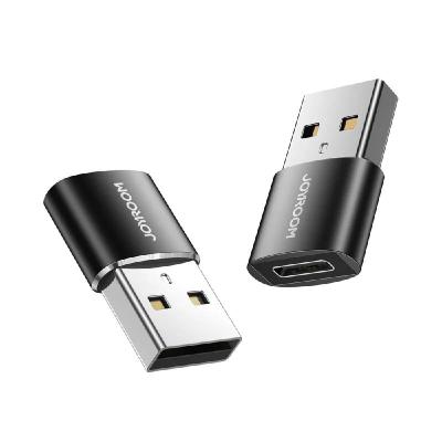 Адаптер переходник OTG с USB на Type-C USB Joyroom S-H152 2шт черный