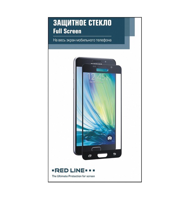 фото Защитное стекло для Huawei Y7 2019 Red Line FULL GLUE синее
