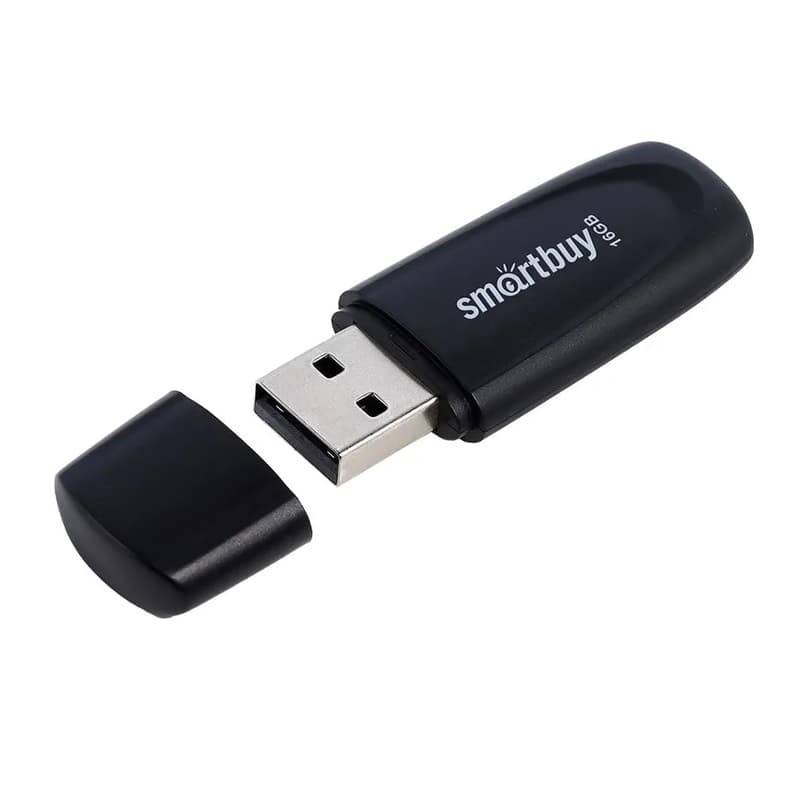 Изображение Флеш-накопитель Smartbuy Scout USB 3.0/3.1 черный 16Gb Изображение Флеш-накопитель Smartbuy Scout USB 3.0/3.1 черный 16Gb