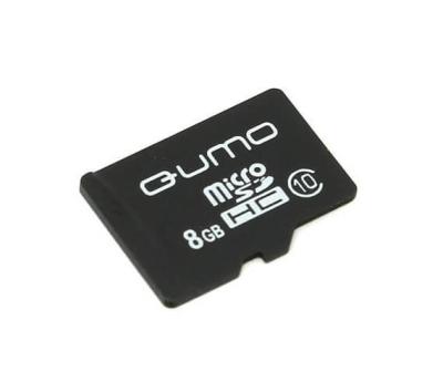 Карта памяти QUMO Micro SDHC Class 10 8Gb без адаптера