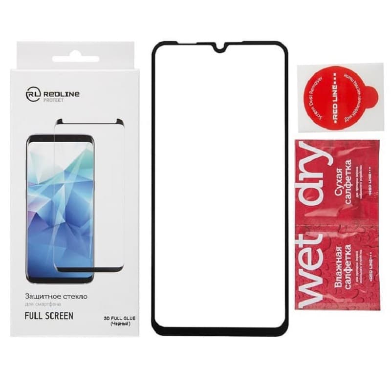 фото Защитное стекло для Huawei Nova 10 Pro Red Line FULL GLUE 3D черное