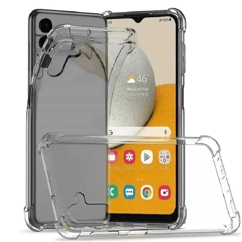 фото Чехол накладка для Xiaomi Redmi 14C 4G/A3 Pro/Poco C75/Poco M7 5G Red Line iBox Crystal силикон прозрачный с усиленными углами