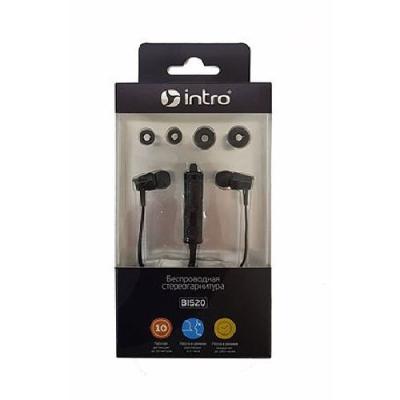 Наушники Bluetooth Intro BI520 черные
