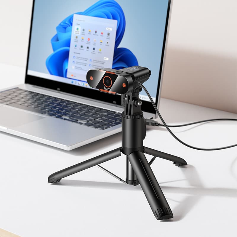 Web-камера веб камера с микрофоном HOCO D101 720P 1MP USB 2.0 черная