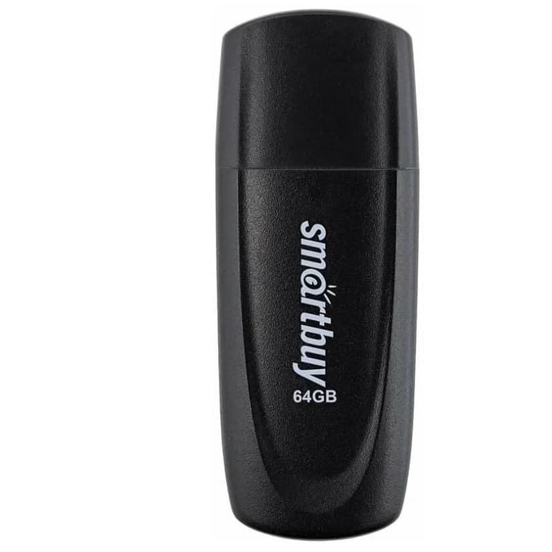 Изображение Флеш-накопитель Smartbuy Scout черный 64Gb