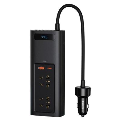Автомобильный инвертор Baseus Power Inverter 150W 220V CN/EU черный CRNBQ-A01