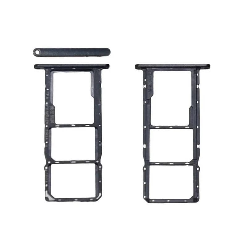 Держатель сим для Samsung A205/A305/A505/A705 Galaxy A20/A30/A50/A70 2019 черный