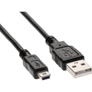Кабель для зарядки Mini USB VIXION J3 1м 2A черный