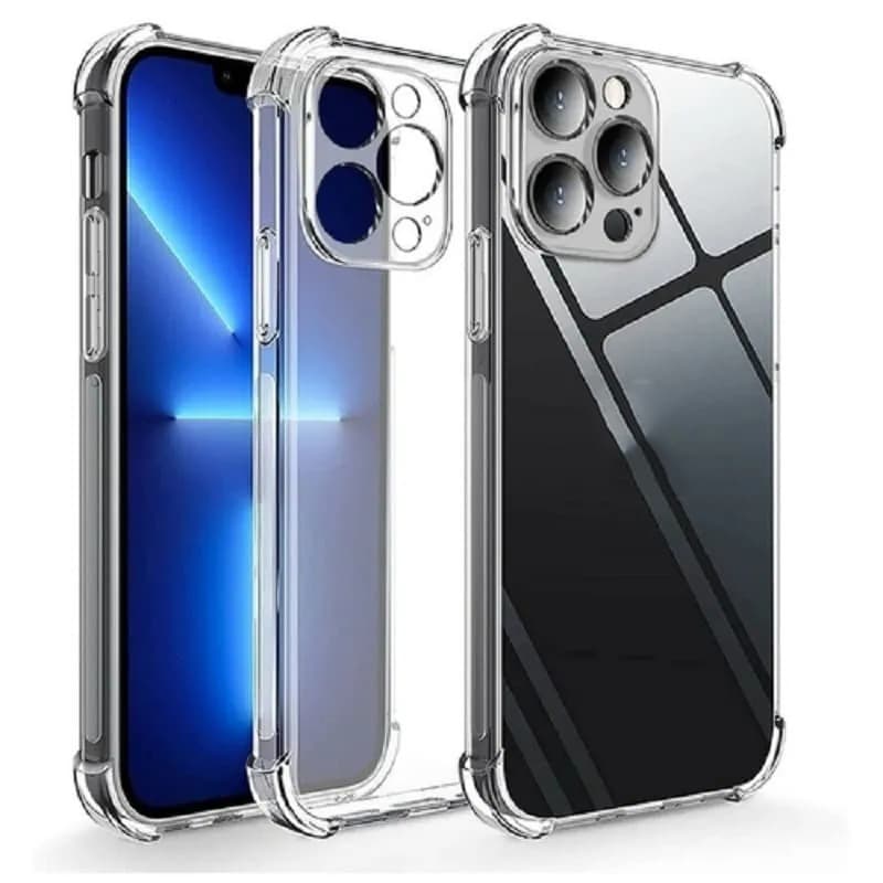 фото Чехол накладка для iphone 16 Pro Max 6.9 с защищенными углами прозрачная