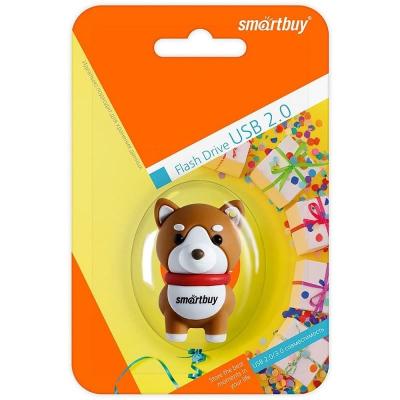 Флеш-накопитель Smartbuy Wild series Собачка Акита 64Gb