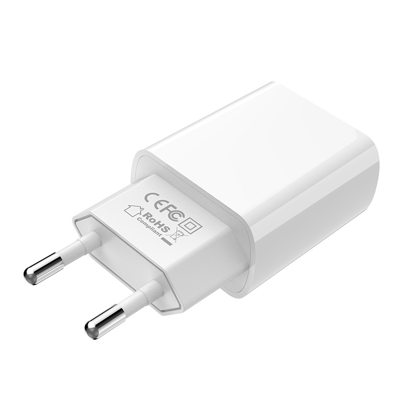 фото Сетевое зарядное устройство Адаптер Блок питания Borofone BA20A USB 2.1A белое