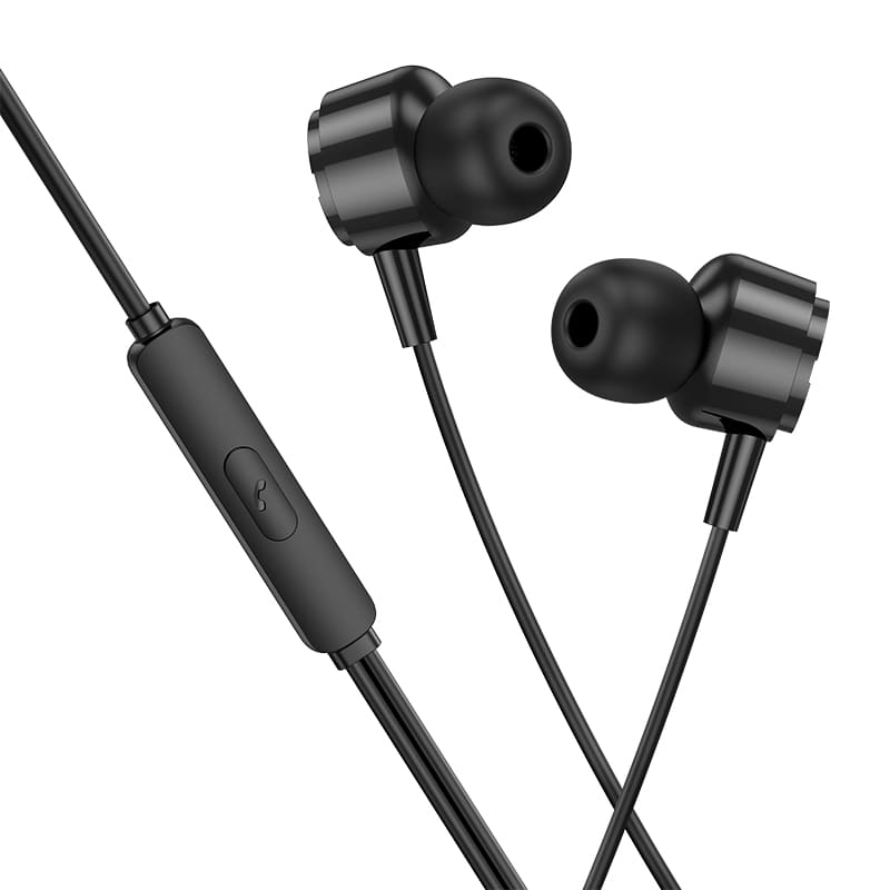 фото Наушники проводные Borofone BM94 с микрофоном Jack 3.5mm 1.2 м черные