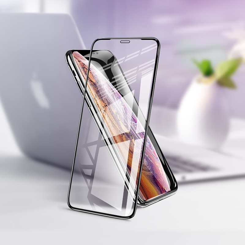 фото Защитное стекло для iphone 15 Pro Max 6.7 HOCO G1 черное