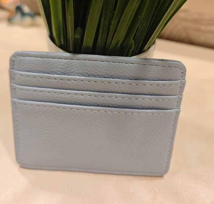 Визитница картхолдер кожа красный