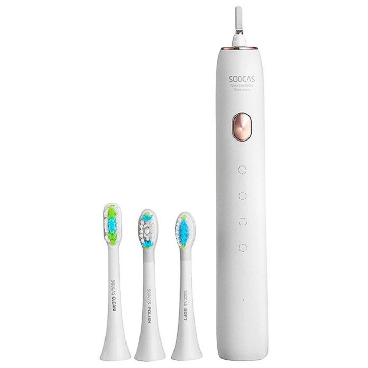 Электрическая зубная щетка ми сяоми ксиоми Sonic Electric Toothbrush X3U (2 насадки+щеточка для лица) белая Электрическая зубная щетка ми сяоми ксиоми Sonic Electric Toothbrush X3U (2 насадки+щеточка для лица) белая