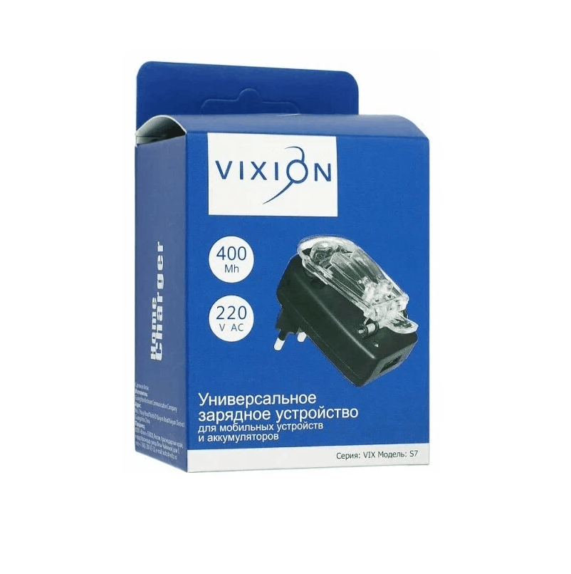фото Сетевое зарядное устройство универсальное VIXION S7 с USB 