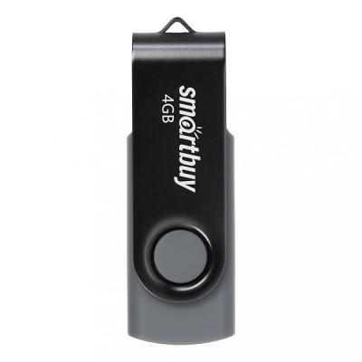 Флеш-накопитель Smartbuy Twist черный 4Gb