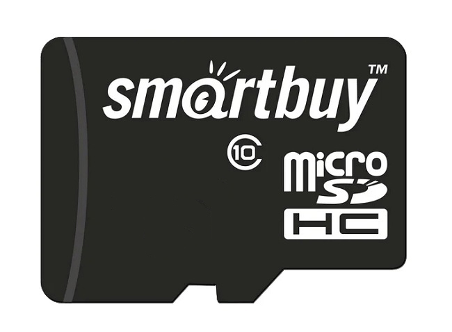 Изображение Карта памяти Smartbuy Micro SDHC Class 10 без адаптера 4Gb
