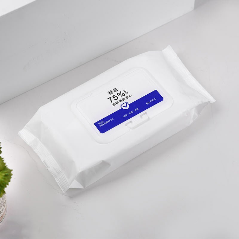 Спиртовые дезинфицирующие салфетки Hoco 75% 60шт