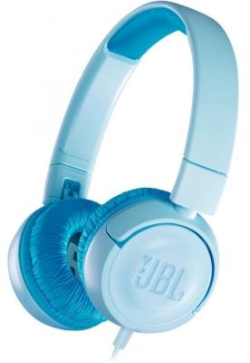 Наушники проводные накладные детские JBL JR300 голубые