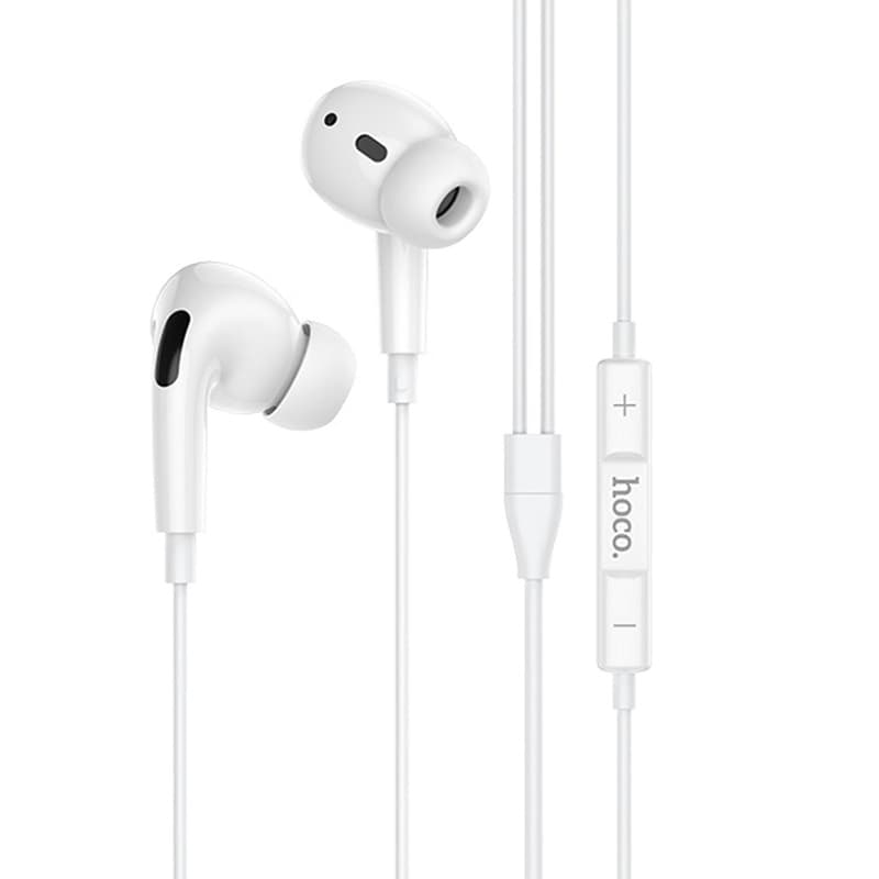 фото Наушники проводные разъем Type-C Hoco M1 Pro белые