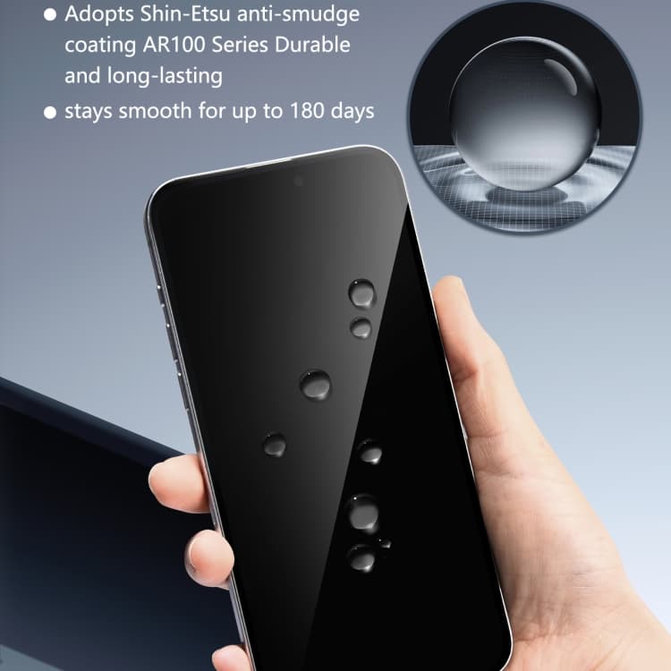фото Защитное стекло для iphone 16 Pro/17 6.3 Joyroom JR-MLG0277 2.5D защита динамика черное