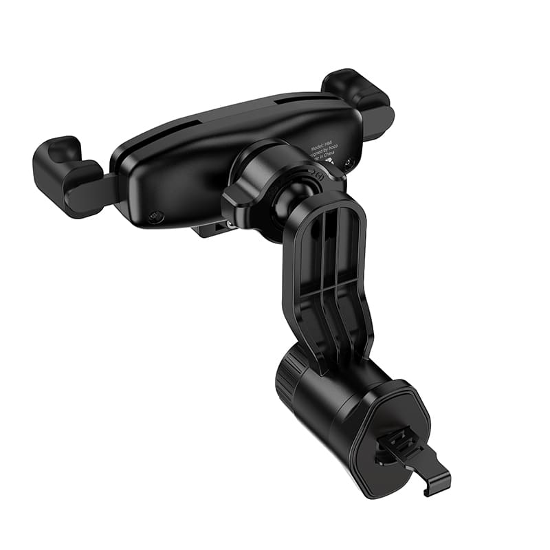 фото Автомобильный держатель для телефона HOCO H66 в решетку вентиляции черный