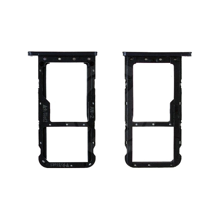 Держатель сим для Huawei Honor P20 Lite черный