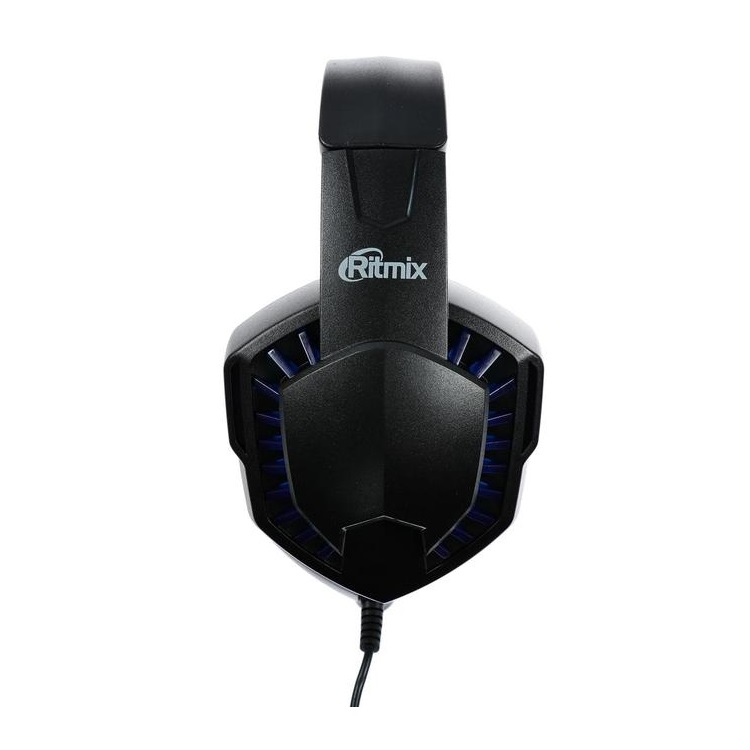фото Наушники проводные накладные игровые Ritmix RН-562M Gaming черно-синие