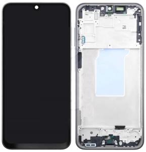 Дисплей для Samsung A26/A266 "как новый" + тачскрин черный с рамкой