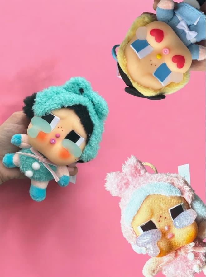 Игрушка сюрприз плачущая девочка 16см