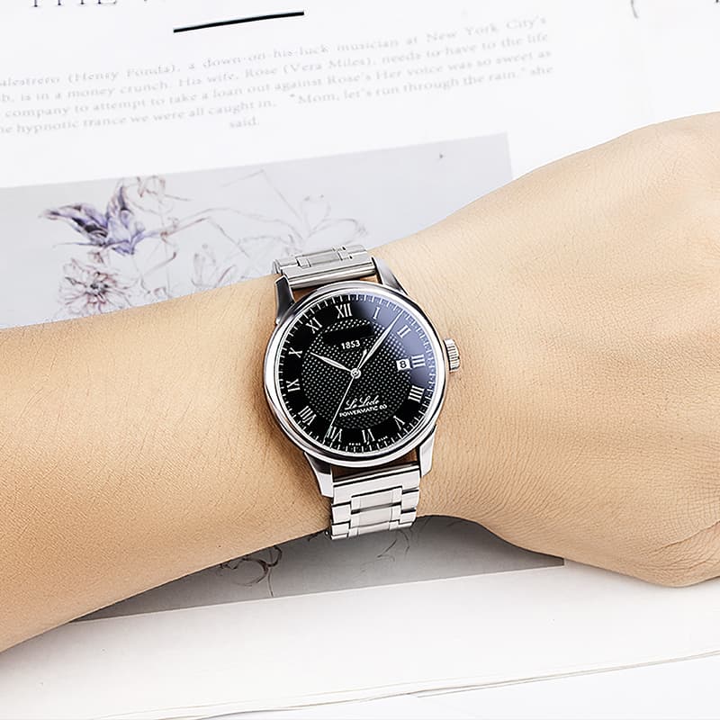 Универсальный ремешок для часов 22мм HOCO WH13 Grand series five-bead стальной серебро