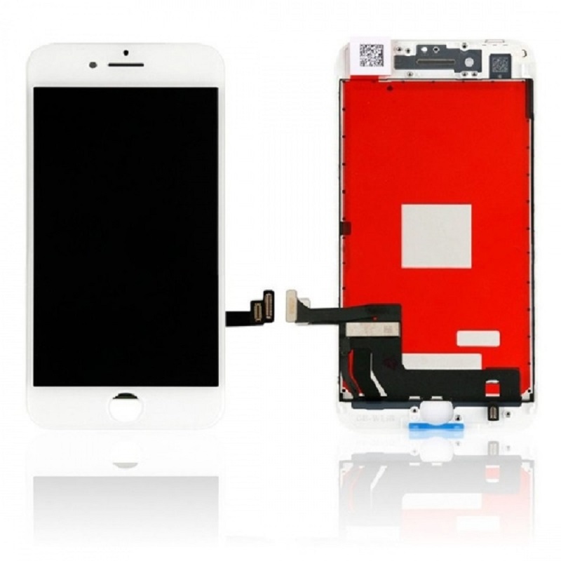 Дисплей для iphone 8 Plus с тачскрином белый переклейка