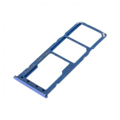 Держатель сим для Samsung A205/A305/A505/A705 Galaxy A20/A30/A50/A70 2019 синий