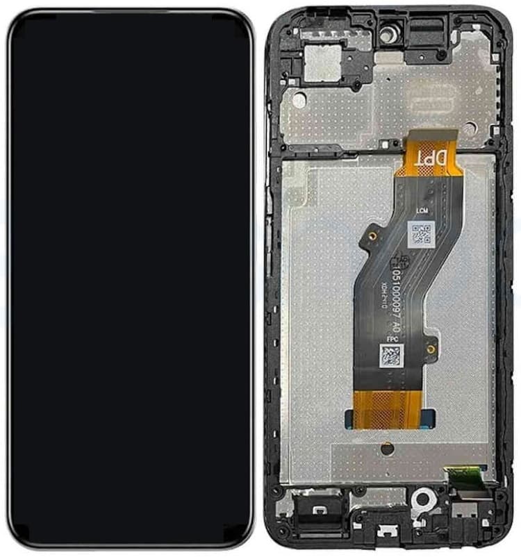 Дисплей для Infinix Hot 50i (G) + тачскрин черный с рамкой o