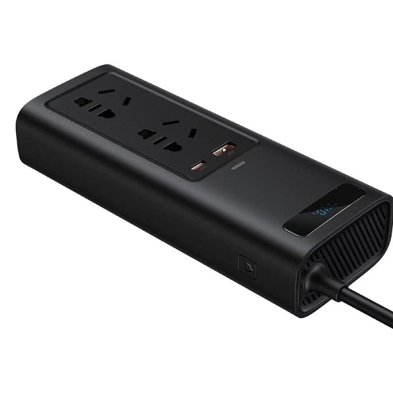 фото Автомобильный инвертор Baseus Power Inverter 150W 220V CN/EU черный CRNBQ-A01