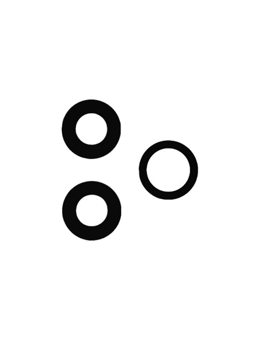 Стекло камеры для iphone 11 Pro/11 Pro Max черный