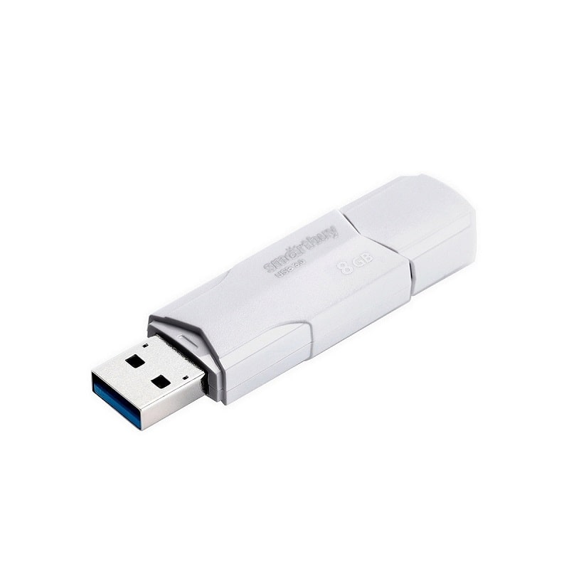 Изображение Флеш-накопитель Smartbuy Clue USB 3.0/3.1 белый 8Gb
