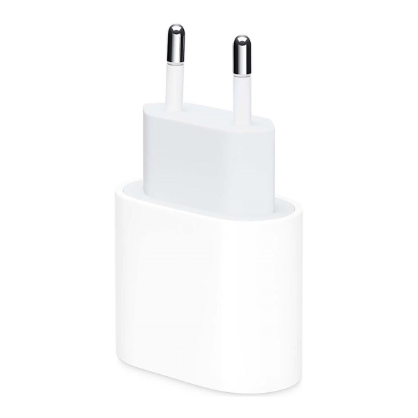 фото Сетевое зарядное устройство Адаптер Блок питания IP original Type-C USB-C 20W A2347 белое 