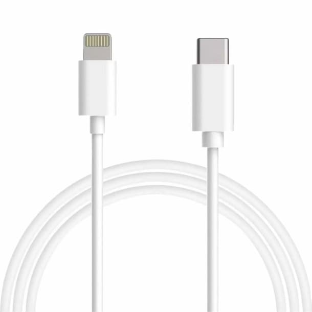 Кабель для зарядки IP original Lightning to Type-C USB-C 1м белый A2561