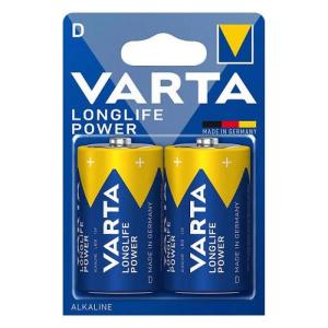 Батарейка VARTA Longlife алкалиновая LR20-2BL (D)