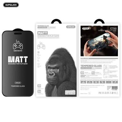 Защитное стекло для iphone 13 Pro/13/14 (6.1) SupGlass XC-13 Matt Gaming 3D черное