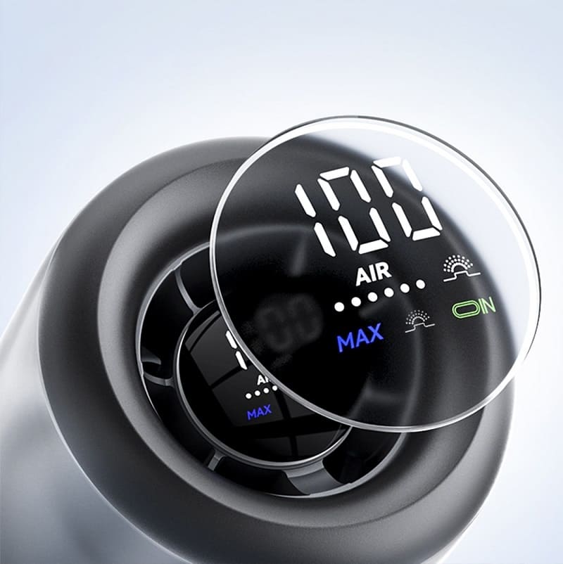 Мини вентилятор ручной настольный MS-002 3000mAh LED нано-ледяной туман