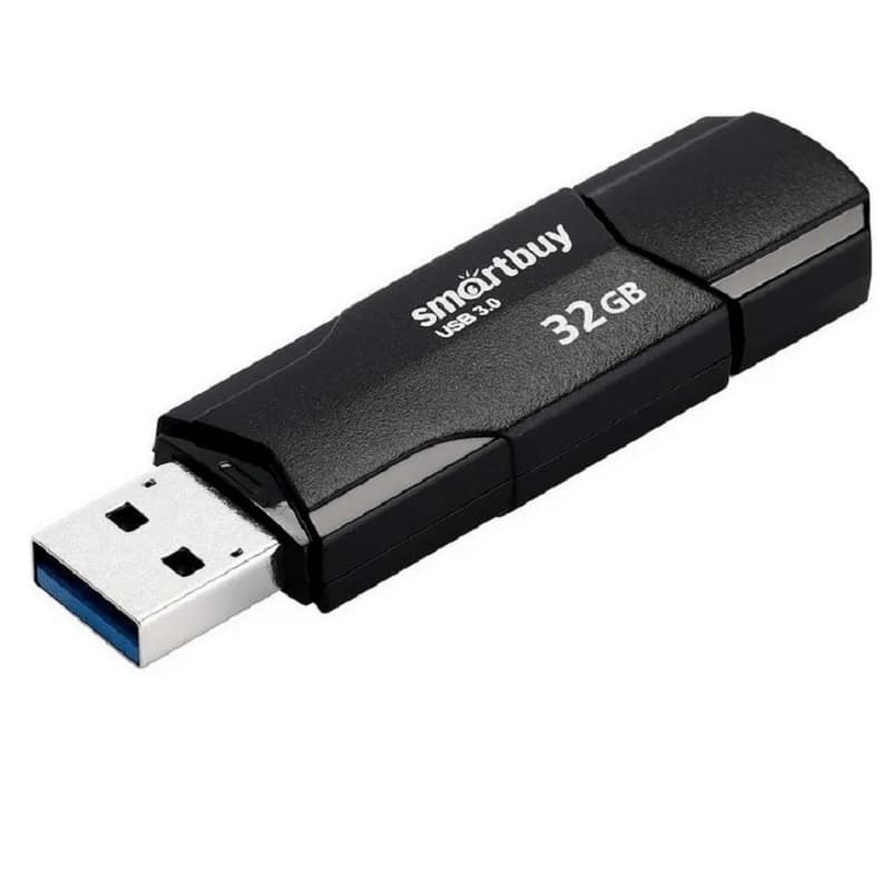 Изображение Флеш-накопитель Smartbuy Clue USB 3.0/3.1 черный 32Gb