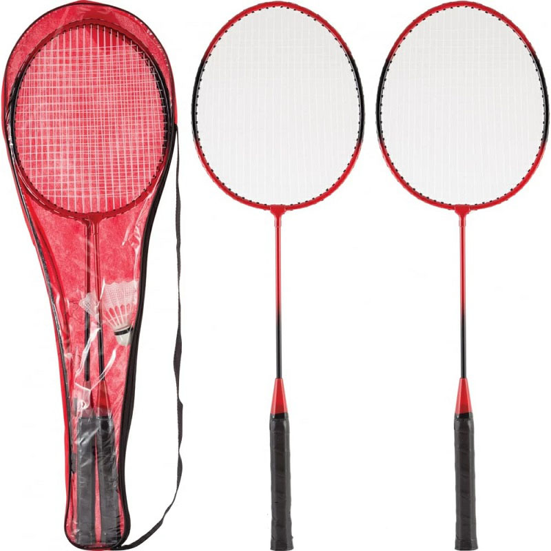 Набор для бадминтона металл Ракетки и воланчик