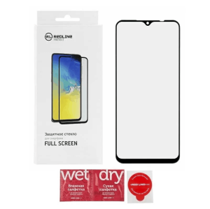 Защитное стекло для Tecno Pova Neo 2/Pova Neo 3/Pova 4 Red Line FULL GLUE черное