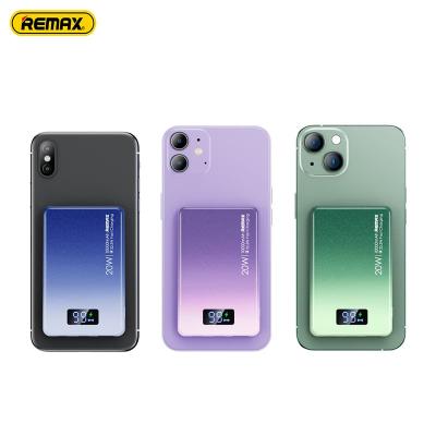 Внешний аккумулятор повербанк Power bank Remax RPP-531 10000mAh PD 20W + QC 22.5W с магнитом для magsafe синий