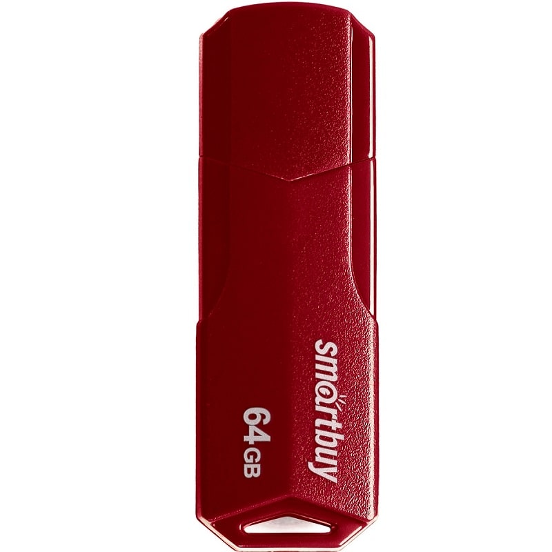 Изображение Флеш-накопитель Smartbuy Clue бургунди 64Gb