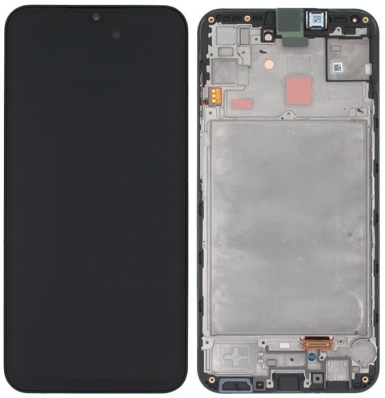 Дисплей для Samsung A15/A155 + тачскрин черный с рамкой о