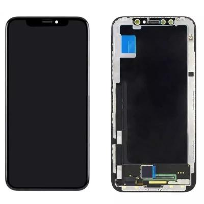 Дисплей для iphone X с тачскрином черный Ti o